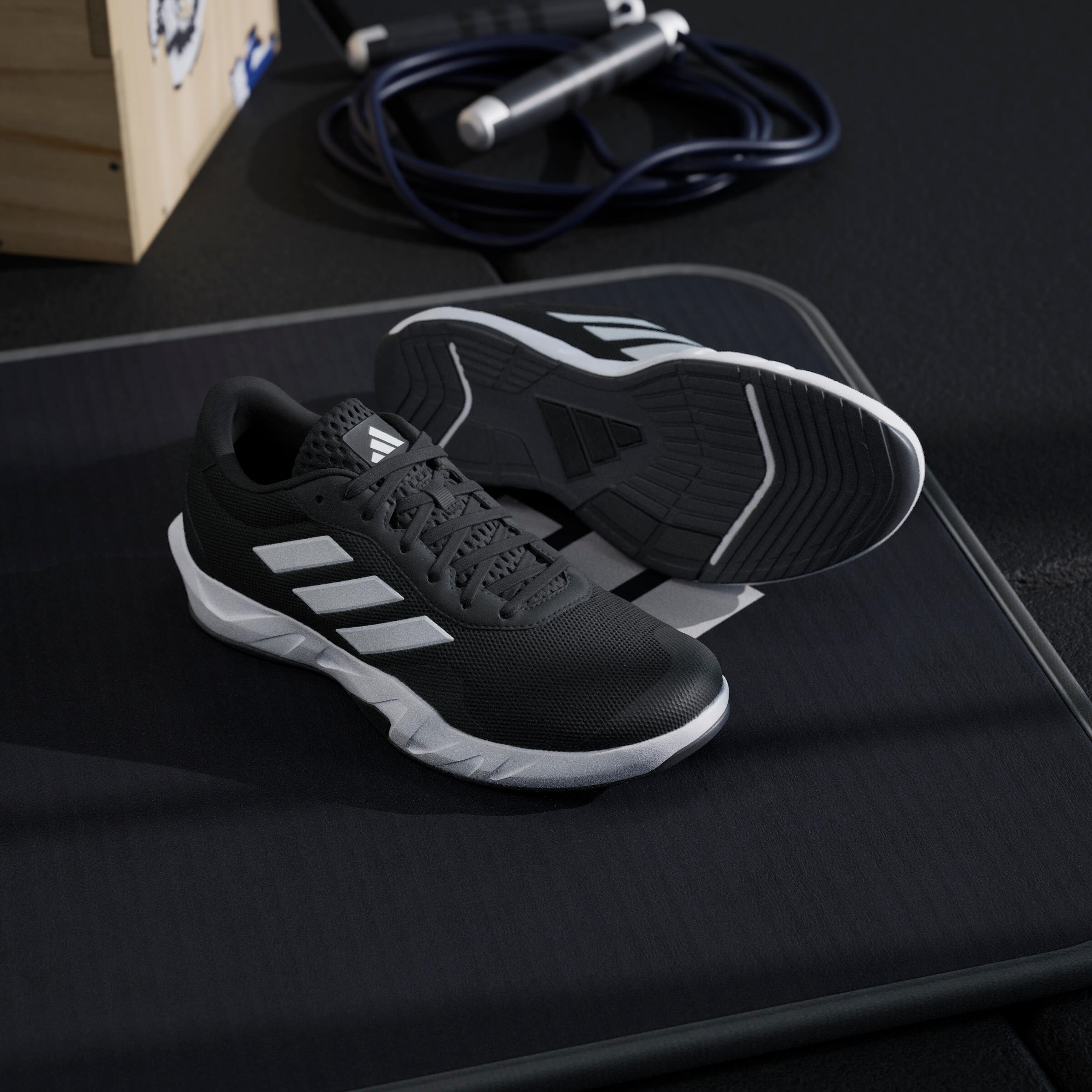 Bild von ADIDAS Sportschuh Fitness Herren - Amplimove schwarz