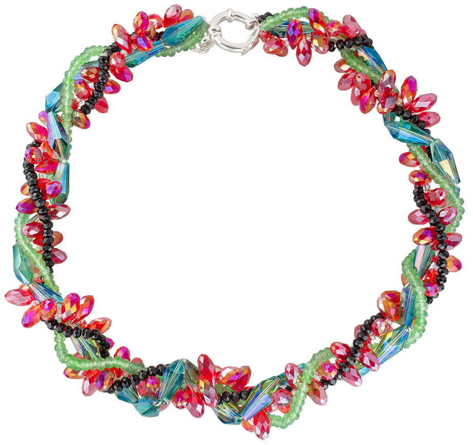 Bild von Petra Waszak: Perlencollier 'Allegria', Schmuck