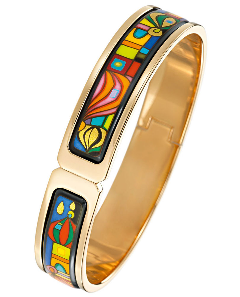 Bild von FreyWille: Armreif 'Ballerina - Hommage à Hundertwasser - 10002 Nights'