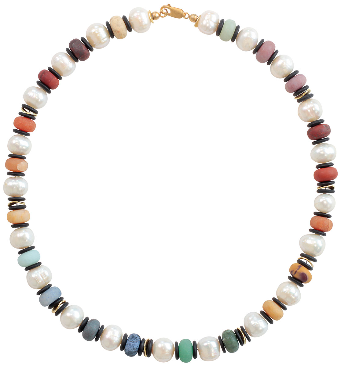 Bild von Perlencollier 'Dominique', Schmuck