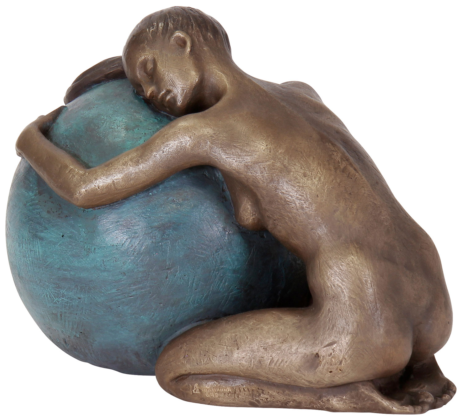 Bild von Sorina von Keyserling: Skulptur 'Umarmung', Bronze