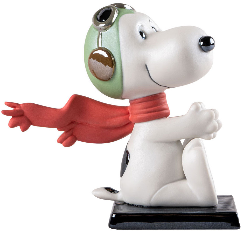 Bild von Lladró: Porzellanfigur 'Snoopy Flying Ace'