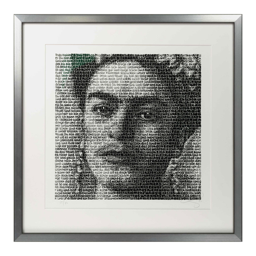 Bild von SAXA: Bild 'Frida Kahlo' (2020), gerahmt