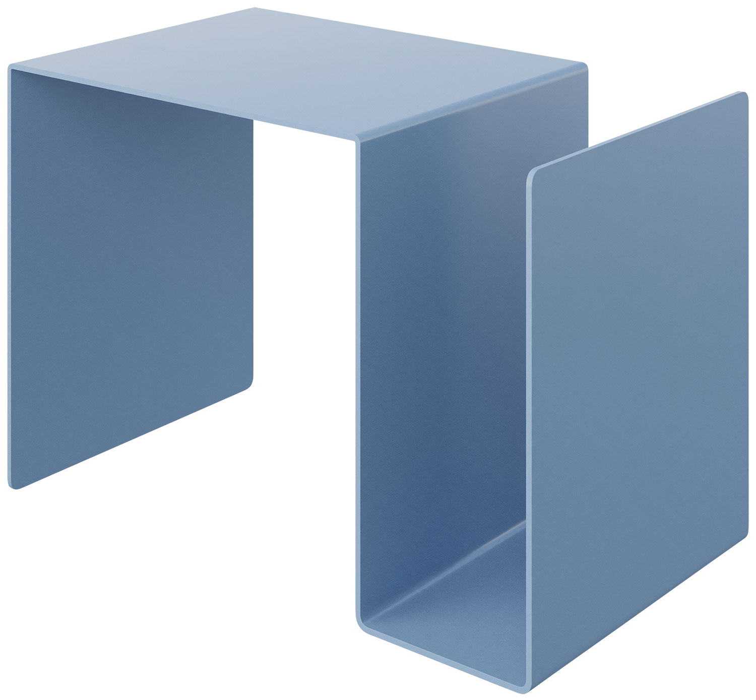 Bild von Multifunktionaler Beistelltisch 'HUK', blaue Version