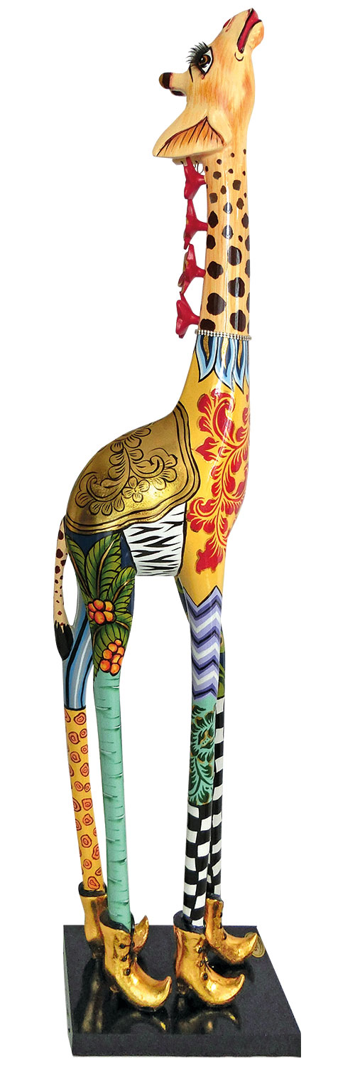 Bild von Tom's Drag: Giraffe 'Little Roxanna', handbemalt