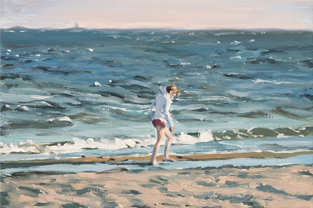 Bild von Susanne Wind: Bild 'Sommerlich' (2020) (Original / Unikat), auf Keilrahmen