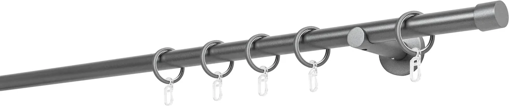 Bild von mydeco Gardinenstange 20mm Cap Wandträger 6,5 cm, Fixmaß, verschraubt