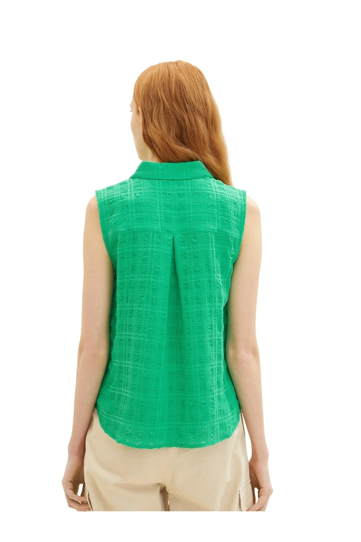 Bild von Tom Tailor Bluse Grün Regular Fit für Damen - XS