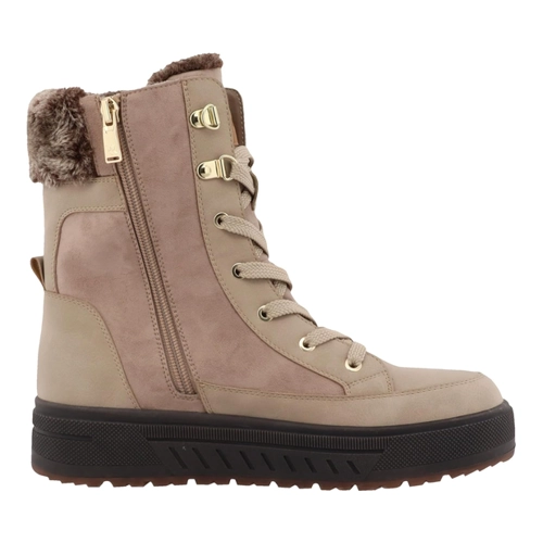 Bild von Romika Ilana Damen Stiefelette - Stilvolle Winterboots in Beige