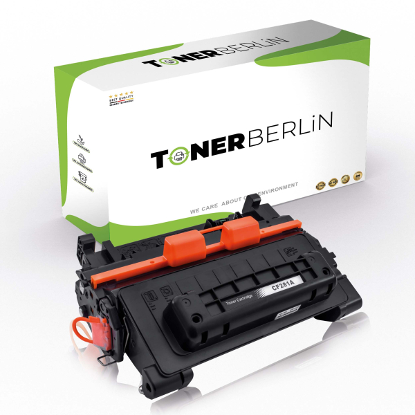 Bild von 1x Rebuilt Toner 81A CF281A Schwarz Kompatibel für HP Laserjet Enterprise Flow MFP M630H