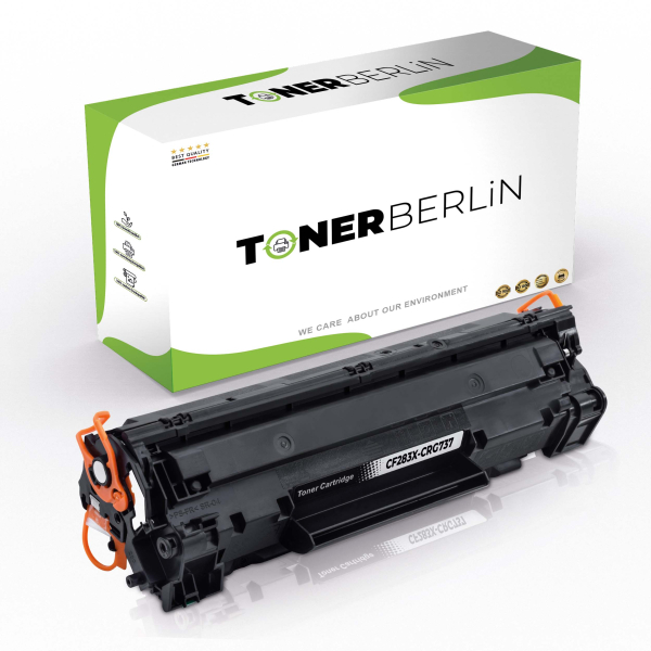 Bild von 1x Rebuilt Toner 83X CF283X Schwarz Kompatibel für HP Laserjet Pro MFP M225RDN