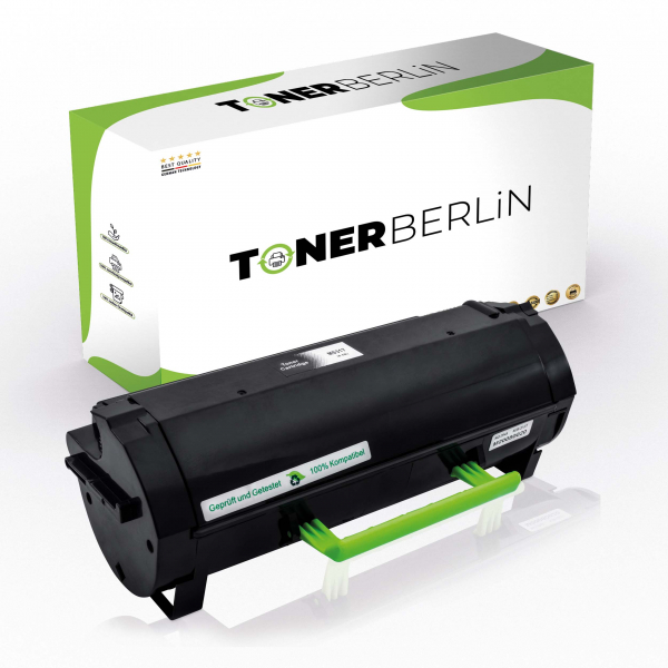 Bild von 1x Rebuilt Toner 51B2H00 Schwarz Kompatibel für Lexmark MS517