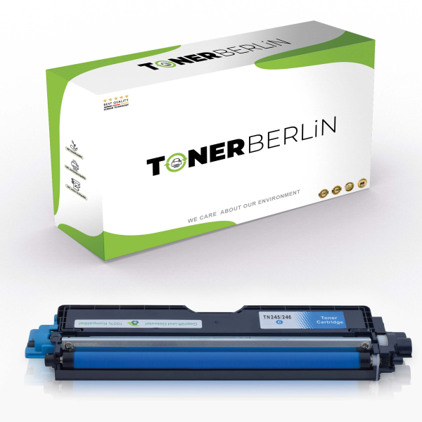 Bild von 1x Rebuilt Toner TN-246C TN-245C TN-246C Cyan kompatibel für Brother MFC-9331