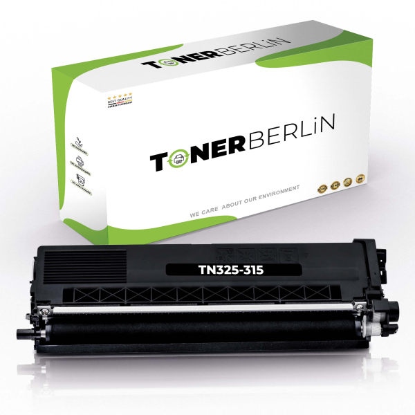 Bild von 1x Rebuilt Toner TN-325BK Schwarz kompatibel für Brother DCP-9055CDN