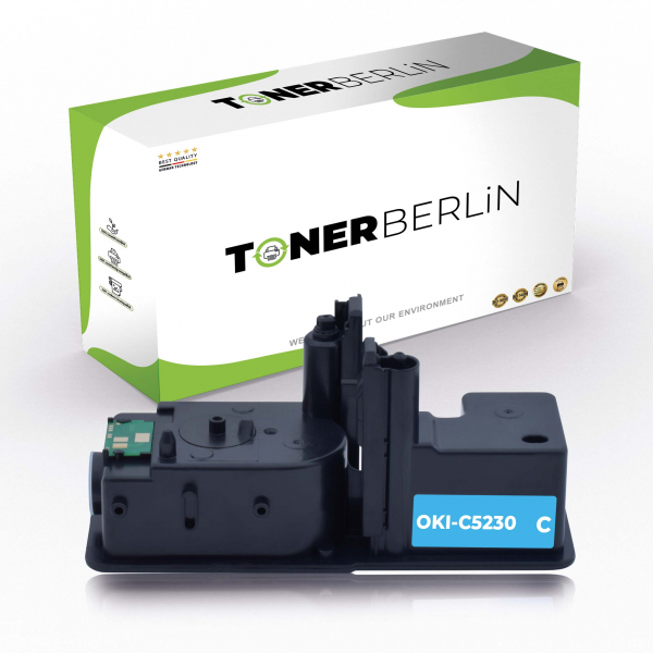 Bild von 1x Rebuilt Toner TK-5230C TK-5230C Cyan kompatibel für Kyocera Ecosys M5521