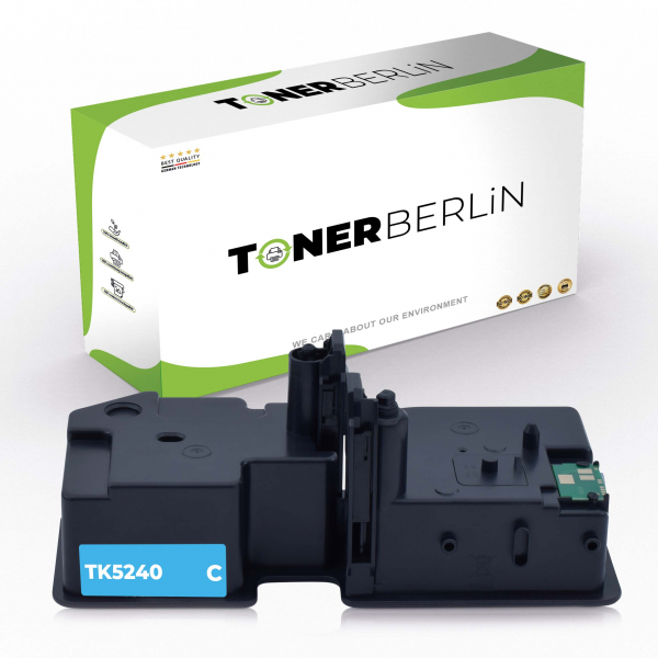 Bild von 1x Rebuilt Toner TK-5240C TK-5240C Cyan kompatibel für Kyocera Ecosys P5526
