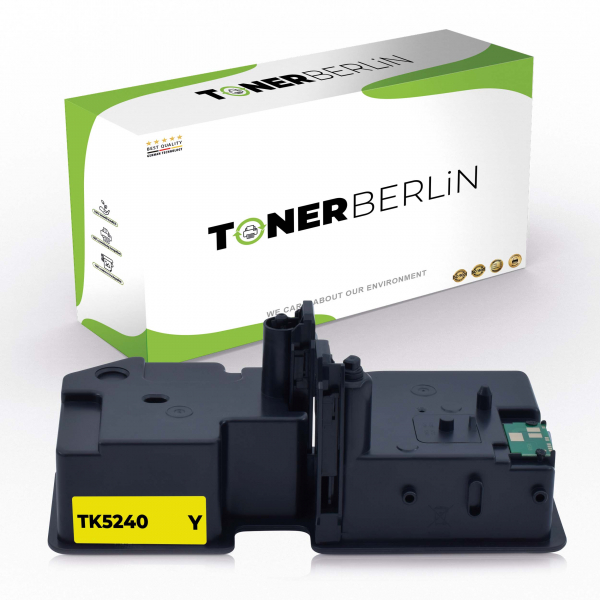 Bild von 1x Rebuilt Toner TK-5240Y TK-5240Y Gelb kompatibel für Kyocera Ecosys P5026CDN