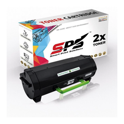 Bild von SPS Tonerkartusche Kompatibel für Lexmark MX410DE 602H 60F2H00 (2er Pack)