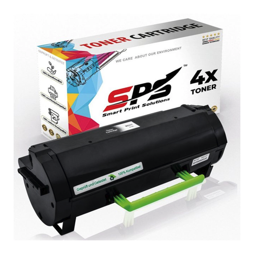 Bild von SPS Tonerkartusche Kompatibel für Lexmark MX617DE 51B2H00, (4er Pack)