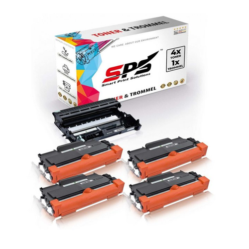 Bild von SPS Tonerkartusche Kompatibel für Brother Intellifax 2840C DR-2200 (5er Pack)