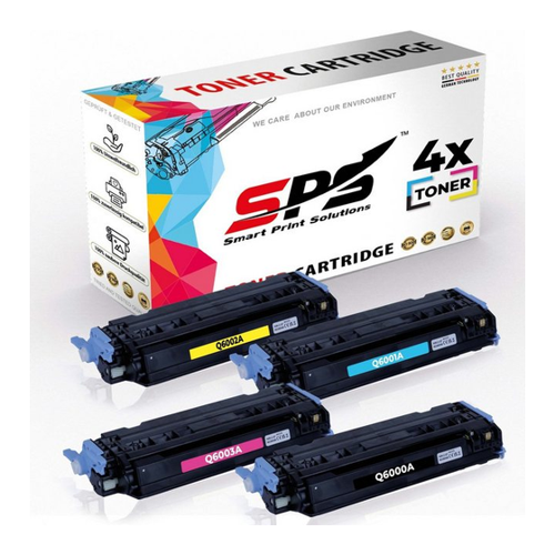 Bild von SPS Kompatibel für HP Color Laserjet CM1015 - 124A Nachfülltinte (4er Pack)