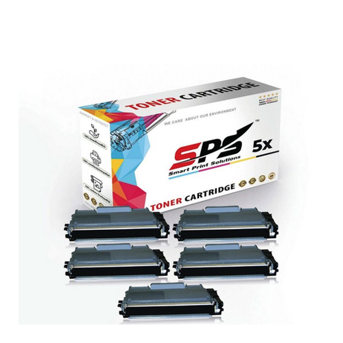 Bild von SPS Tonerkartusche Druckerpapier A4 + 5x Multipack Set Kompatibel für Brother HL-2275 DW, (6er Pack)