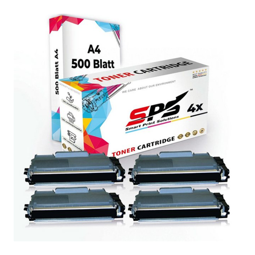 Bild von SPS Tonerkartusche Druckerpapier A4 + 4x Multipack Set Kompatibel für Brother HL-2170 N, (5er Pack) – Produkt-Check