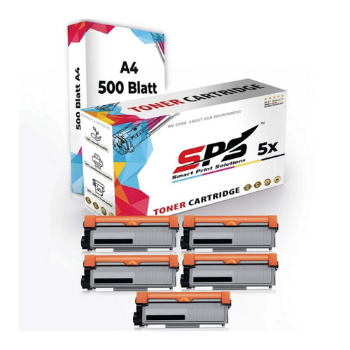 Bild von SPS Tonerkartusche Druckerpapier A4 + 5x Multipack Set