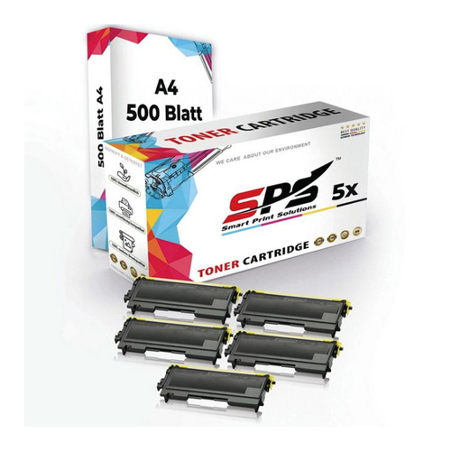 Bild von Kompatible SPS Tonerkartusche mit Druckerpapier für Brother FAX 2825