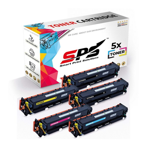 Bild von SPS Tonerkartusche 5x Multipack Set Kompatibel für HP Color Laserjet Pro MFP M 281
