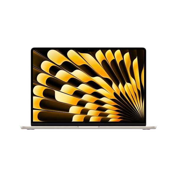 Bild von Apple MacBook Air 15" CZ1BT-0120000 Polarstern Apple M3 Chip M3 8-Core CPU 10-Core GPU 16GB RAM 1TB SSD 35W