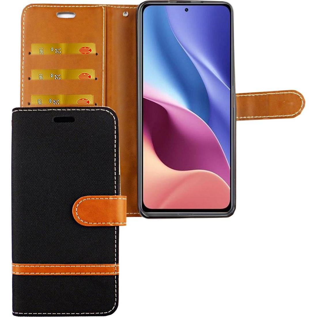 Bild von König Design Handyhülle für Xiaomi Mi 11i / Poco F3 Case Cover Schutztasche Schutzhülle Etuis (Xiaomi Mi 11i, Xiaomi Poco F3), Smartphone Hülle, Schwarz