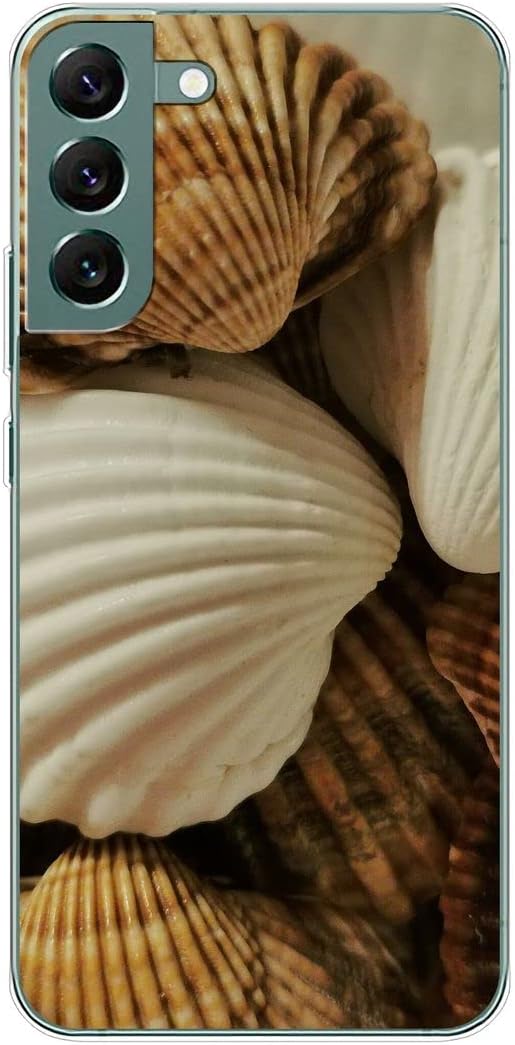 Bild von König Design Schutzhülle Kompatibel mit Samsung Galaxy S22 Plus 5G Hülle TPU Eckenschutz Stoßfest Dünn Kratzfest Handyhülle für Samsung Galaxy S22 Plus 5G - Muscheln