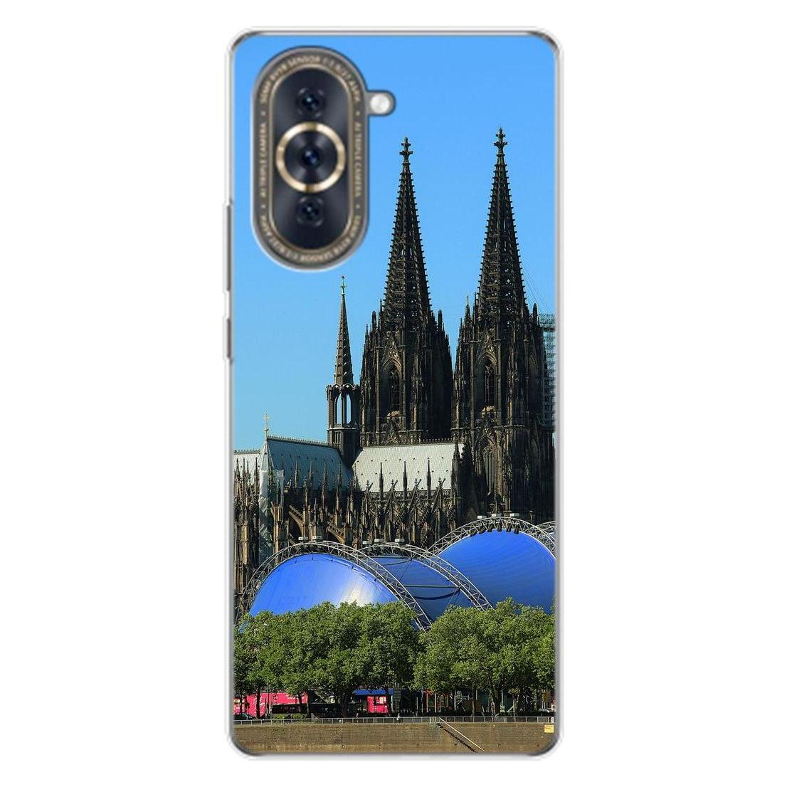Bild von König Design Hülle Handy Schutz für Huawei nova 10 Case Cover Tasche Bumper Etuis TPU Neu (Huawei Nova 10), Smartphone Hülle, Mehrfarbig