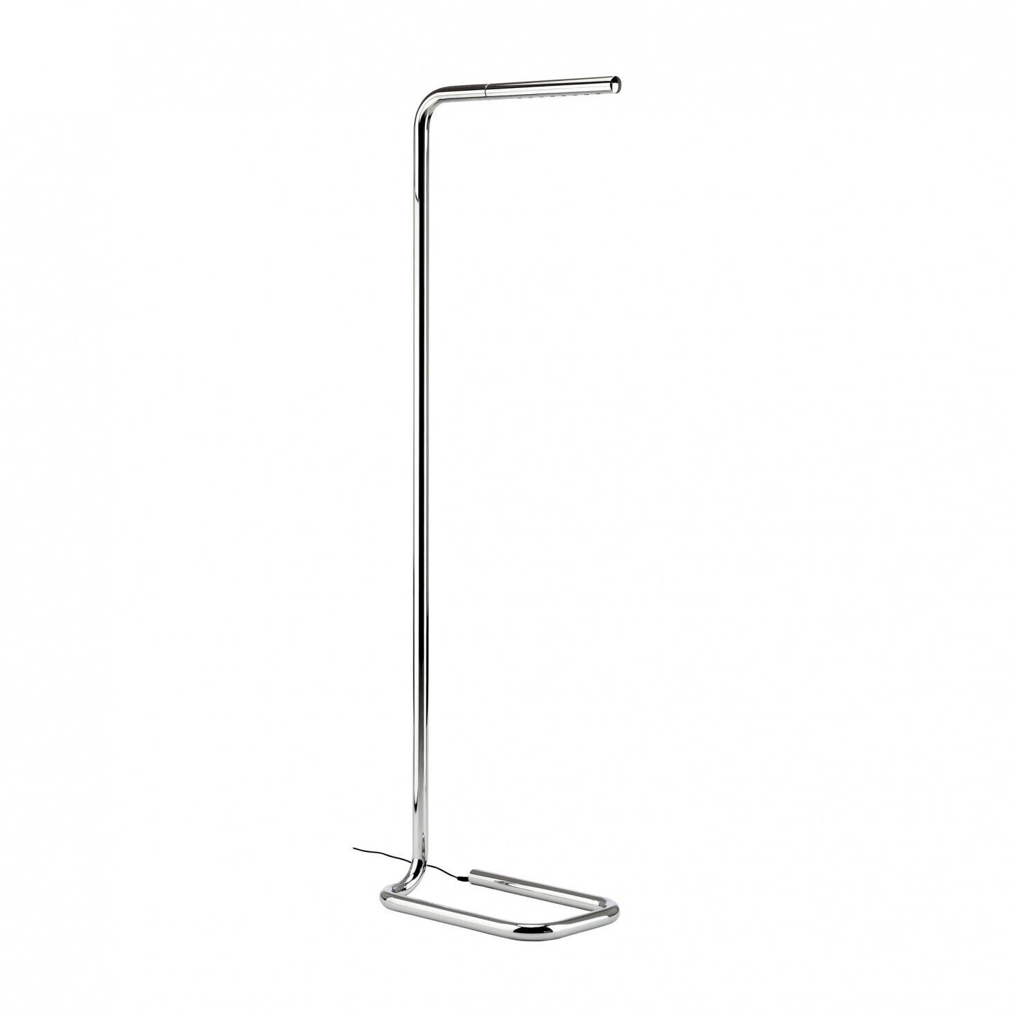 Bild von Thonet LUM Steh- und Leseleuchte LED 125 cm chrom/schwarz/weiß