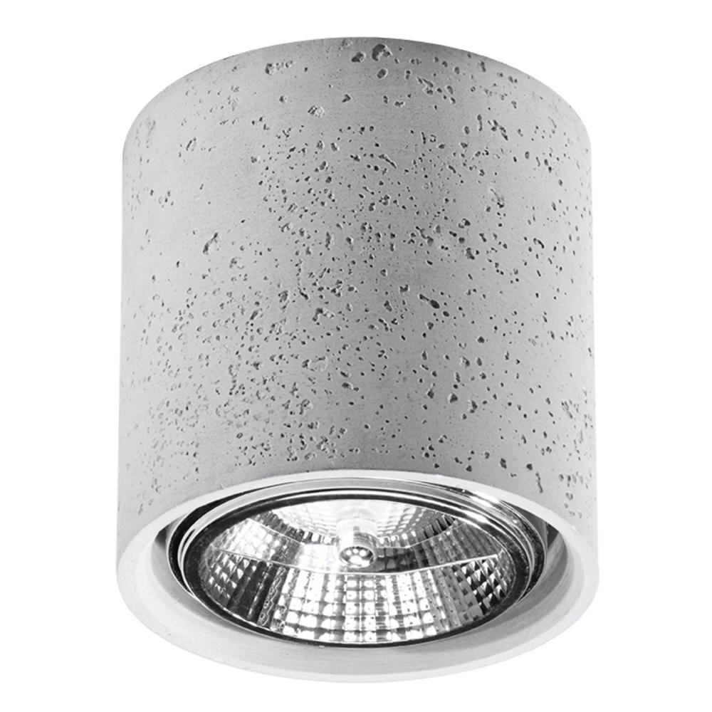 Bild von famlights | Deckenaufbauspot Cliff in Grau GU10