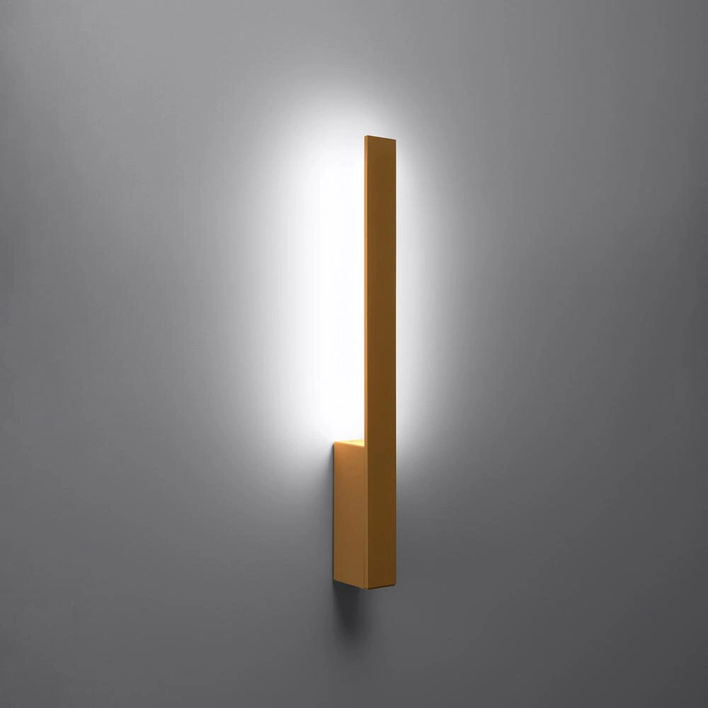 Bild von famlights LED Wandleuchte Lahti, Farbe: Gold, Leistung: 10 W, Leuchtmittel enthalten: Ja, fest verbaut, LED,, Neutralweiß