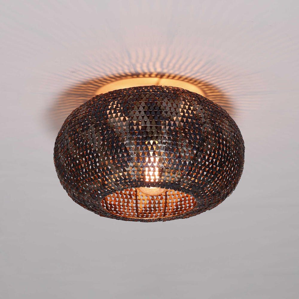 Bild von famlights | Deckenleuchte Alissa in Grau E27
