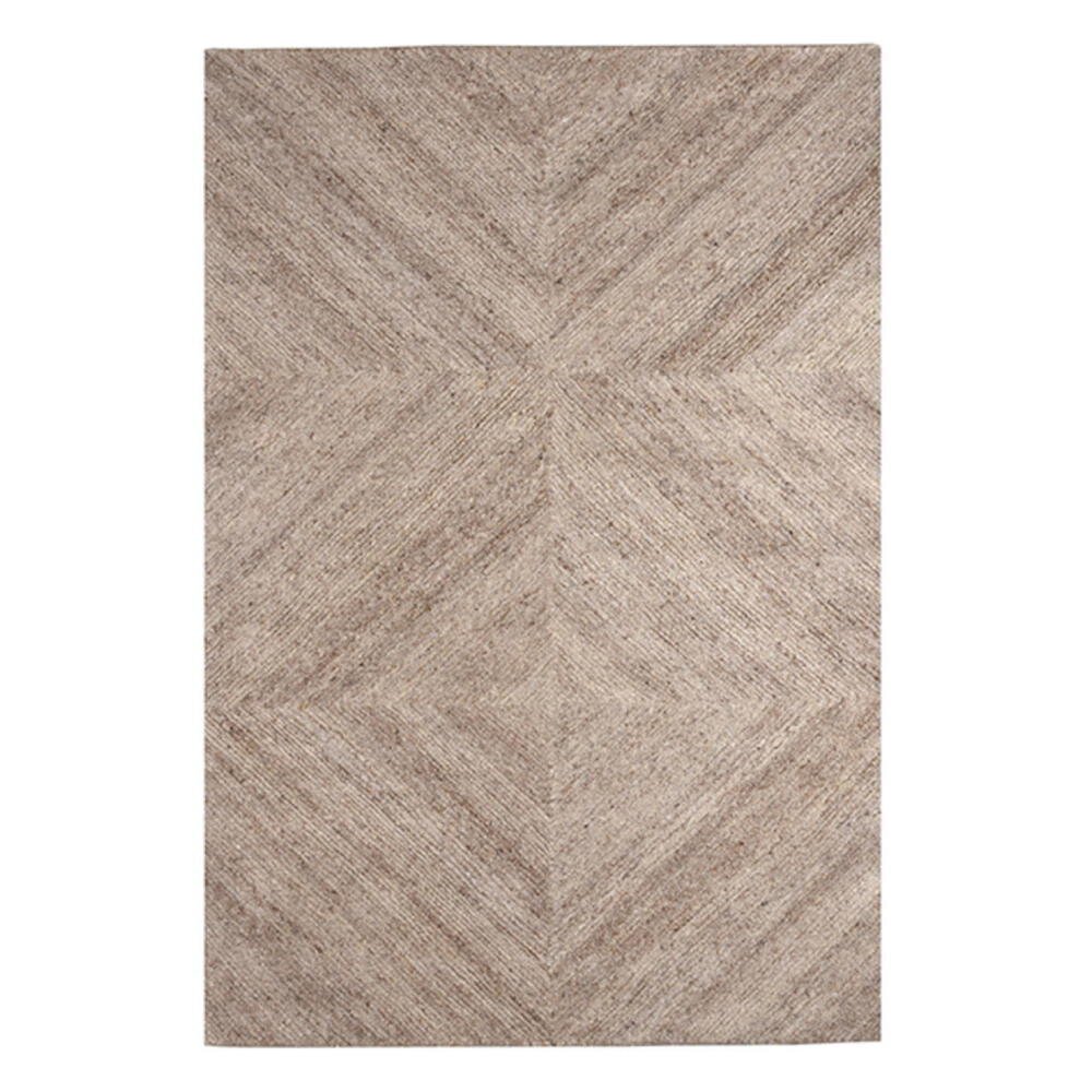 Bild von RINGO-Living Teppich Blair in Taupe aus Wolle