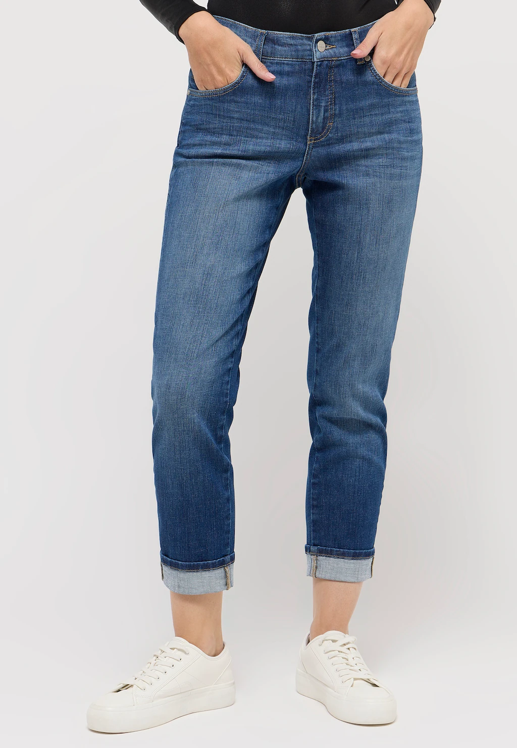 Bild von ANGELS Mom-Jeans "DARLEEN CROP TU", im Five-Pocket Style