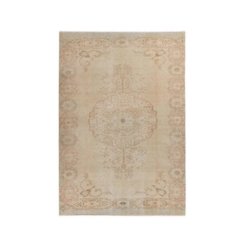 Bild von Qiyano Teppich Kurzflorteppich Mottled 100 Beige 80 x 150 cm