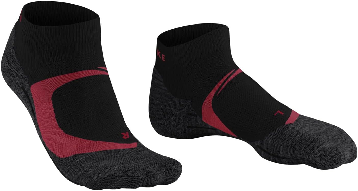 Bild von FALKE Damen Laufsocken RU4 Endurance Cool Short W SSO Funktionsmaterial antiblasen 1 Paar, Schwarz (Black 3008) neu - umweltfreundlich, 37-38