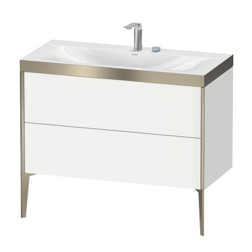 Bild von Duravit XViu c-bonded Set bodenstehend Taupe – eine stilvolle Lösung für Ihr Badezimmer