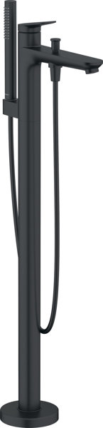 Bild von Duravit Wave Einhebel-Wannenmischer bodenstehend Schwarz Matt 50x312x947 mm - WA5250000046 WA5250000046