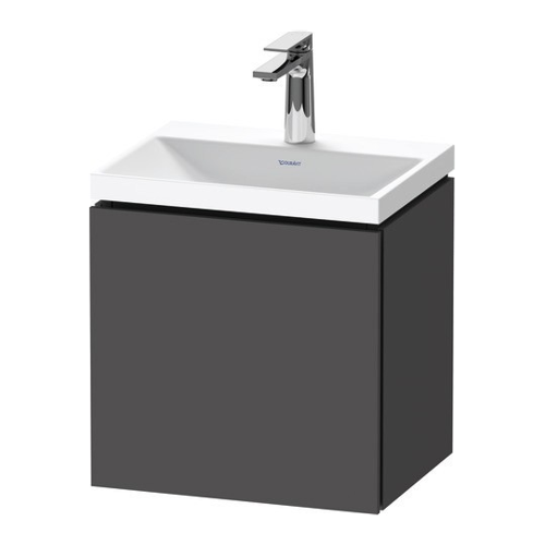 Bild von Duravit L-Cube C-Shaped Set – Wandhängend in Graphit Matt