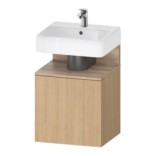 Bild von Duravit Qatego Waschtischunterbau wandhängend - Eleganz in Natur Eiche