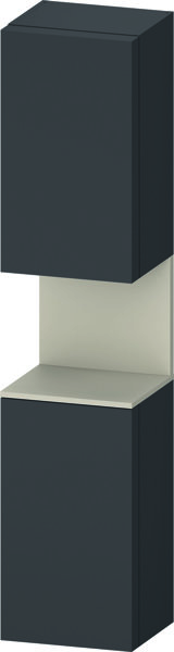 Bild von Duravit Qatego Hochschrank, Türanschlag rechts, 400x360x1760mm, Nische Taupe Supermatt, QA1346R83, Farbe: Graphit matt