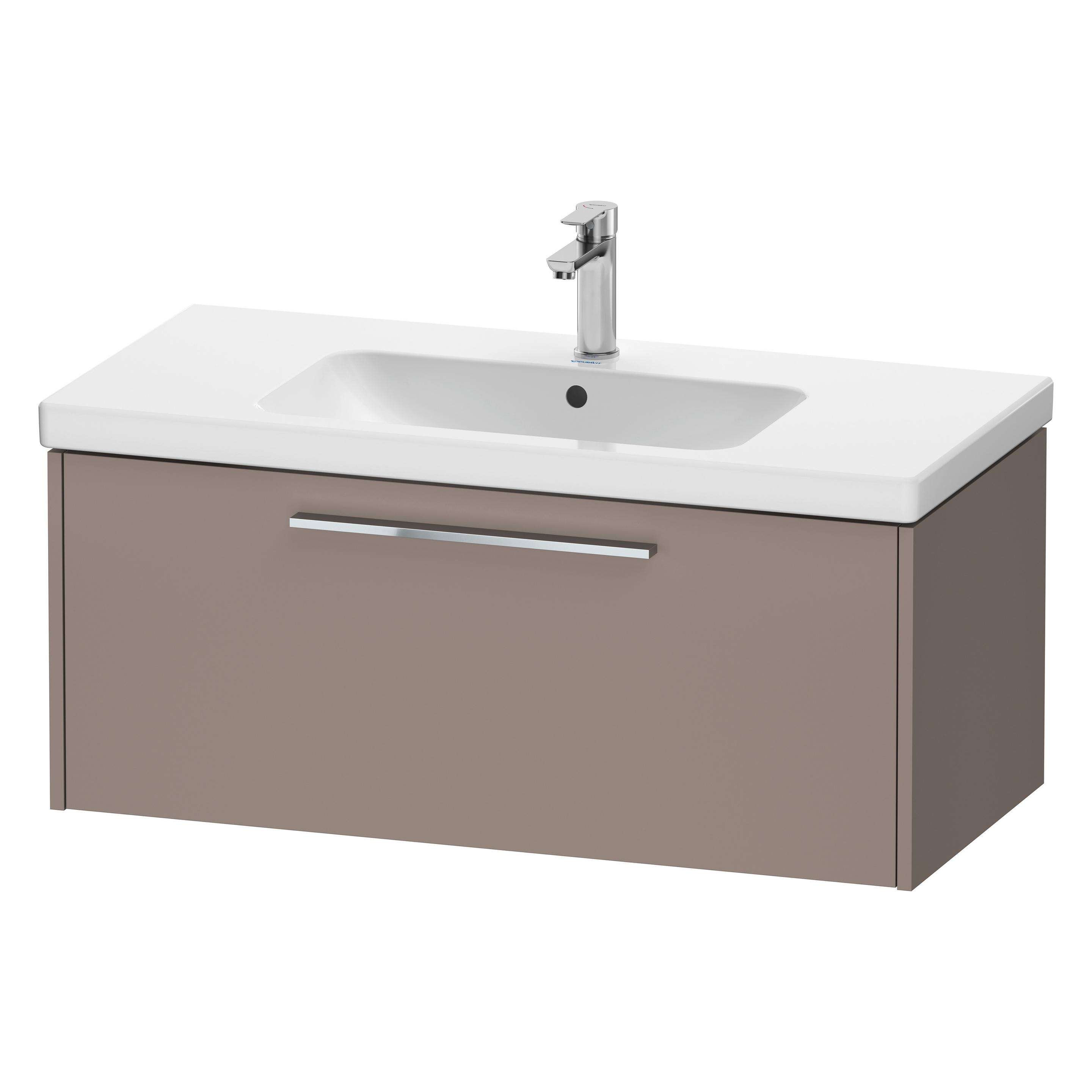 Bild von Duravit D-Code Waschtischunterbau wandhängend, 1 Auszug, 984x460mm, mit Griff, DC4668010430000
