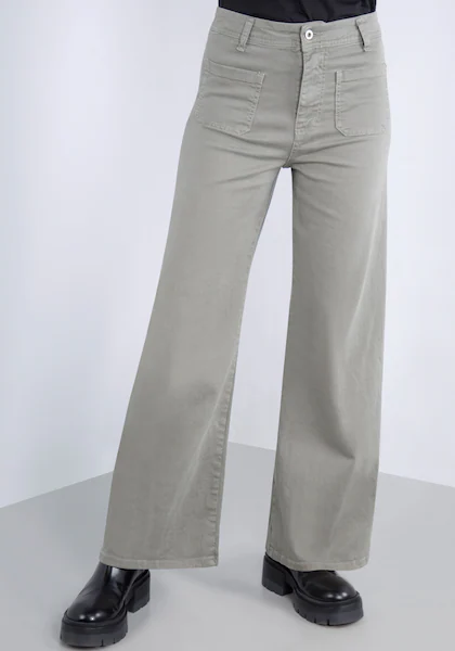 Bild von Please Jeans Schlaghose, aus hochwertigem Baumwollmix mit Stretch