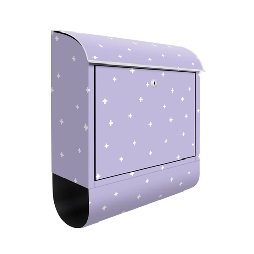 Bild von Eleganter Briefkasten mit Fliederdesign